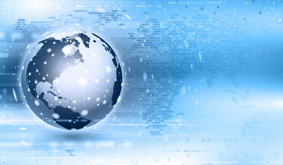 信息科技背景矢量素材 數(shù)字時(shí)代的視覺橋梁